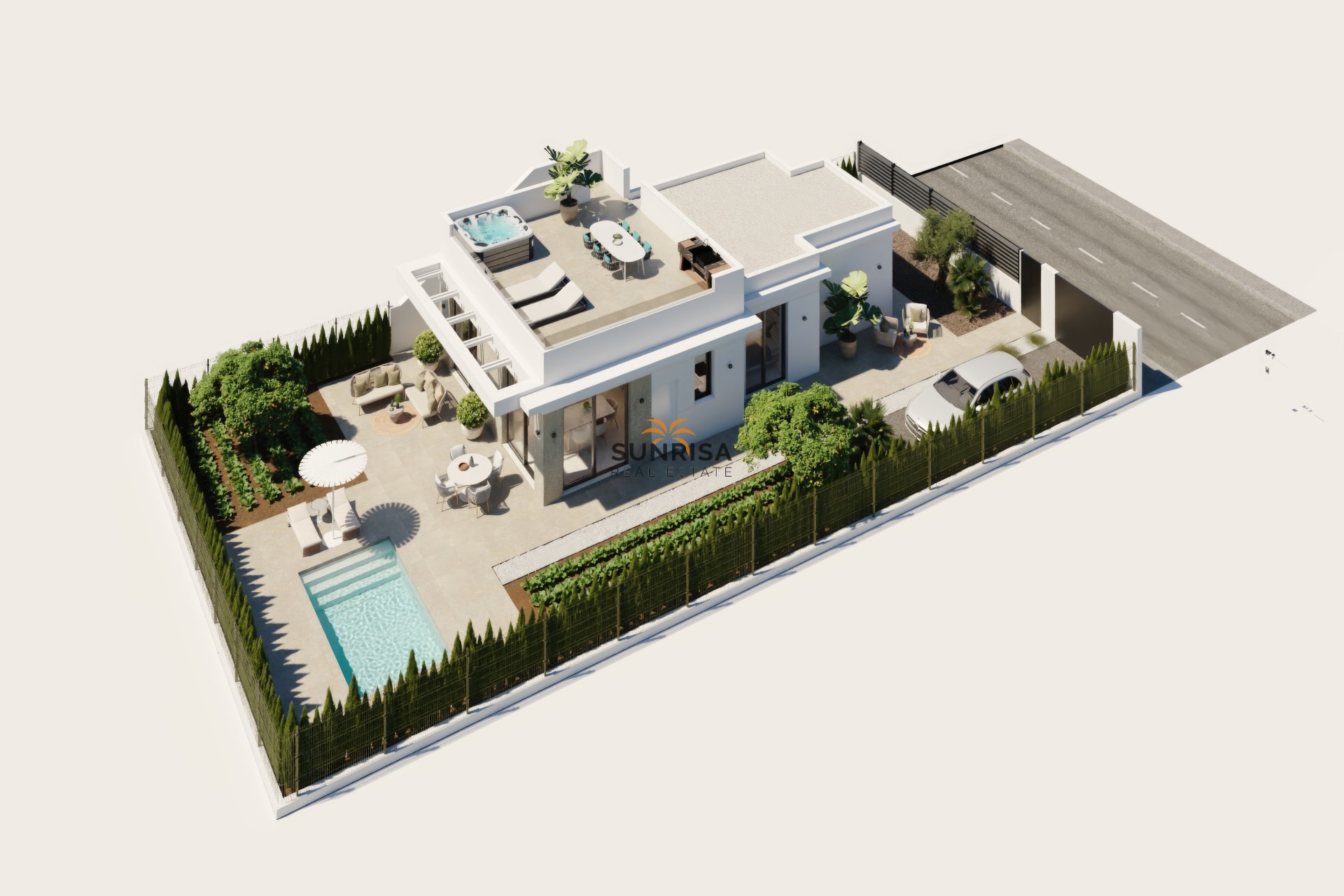 Nouvelle construction - detached - Hacienda del Alamo Golf