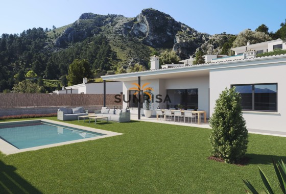 detached · New Build - Penáguila · Alicante · Spain