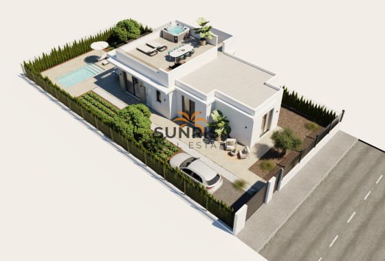 detached · Obra nueva - Hacienda del Alamo Golf · Murcia · España