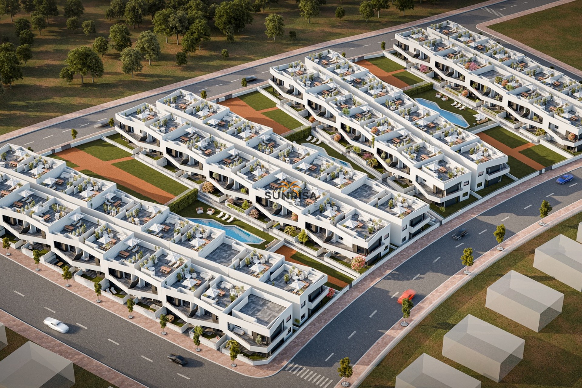Nieuwbouw Woningen - Bungalow - San Miguel de Salinas