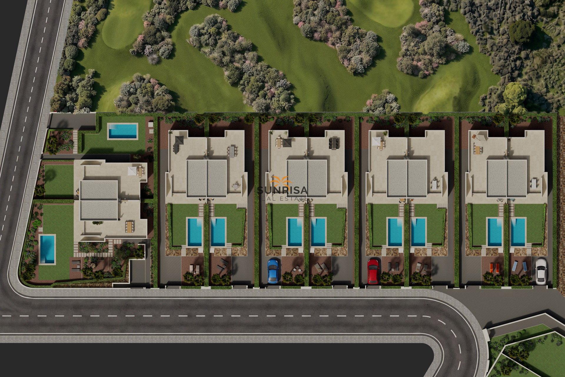 Nouvelle construction - Maison de ville - La Finca Golf
