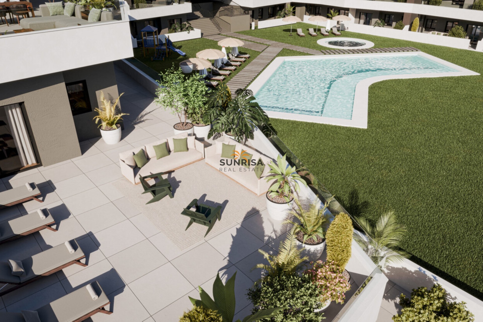 Nieuwbouw Woningen - Appartement - San Miguel de Salinas