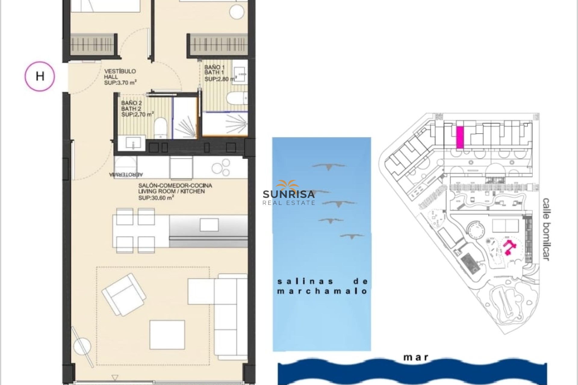Revente - Appartement - La Manga del Mar Menor
