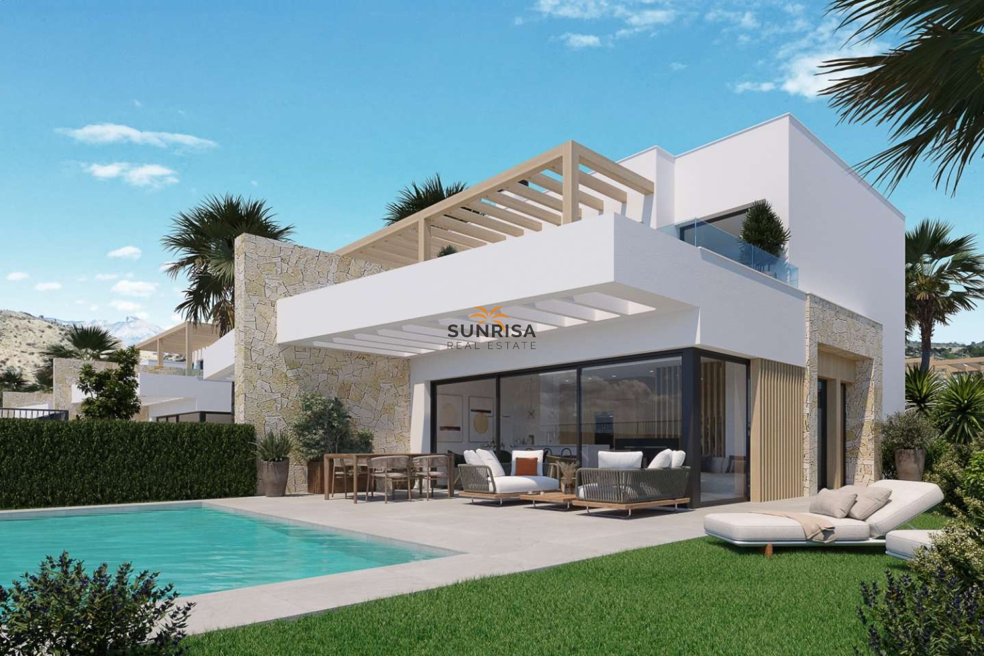 Nieuwbouw Woningen - Twee-onder-een-kapwoning - Monforte del Cid