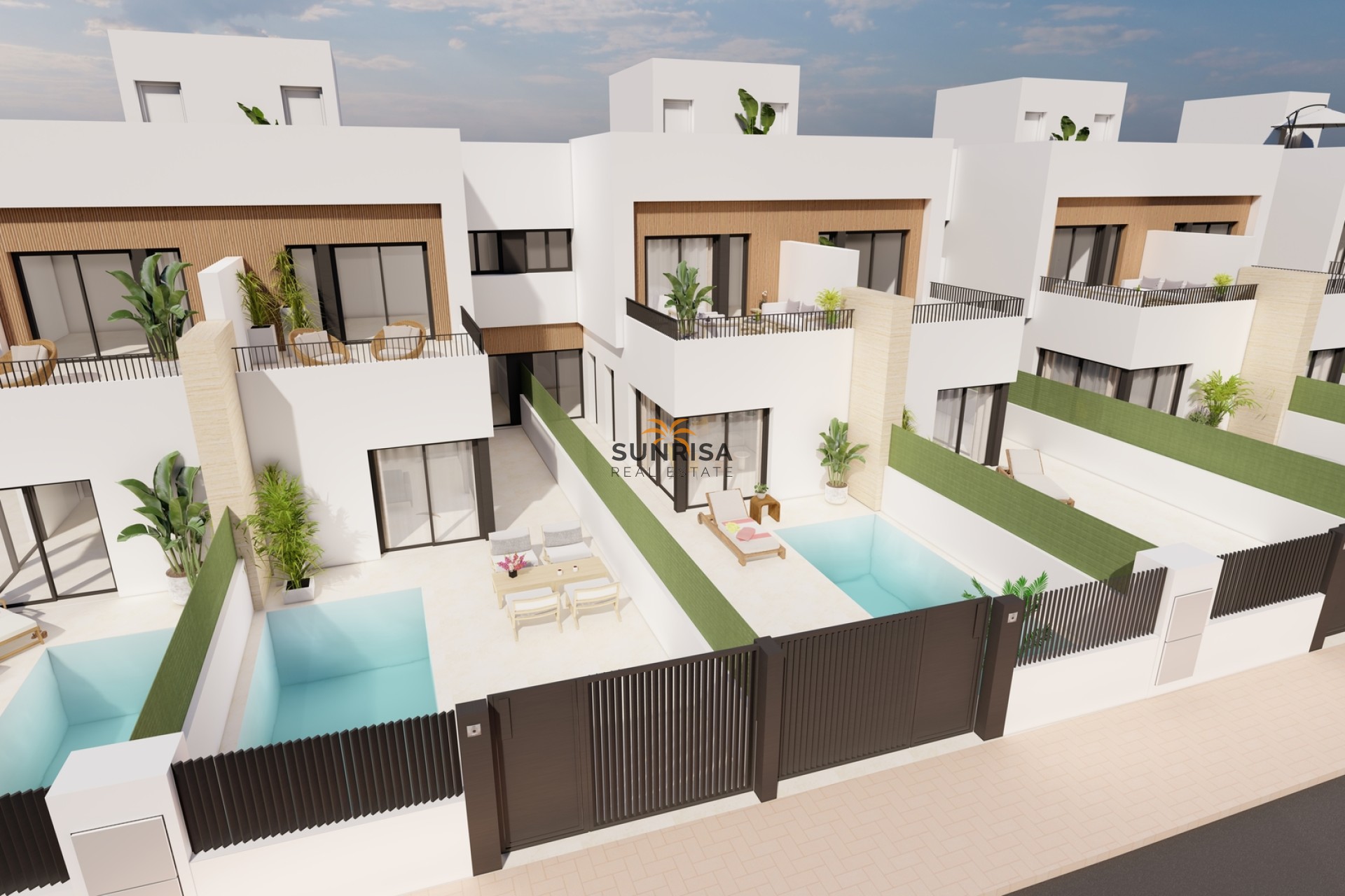 Nieuwbouwwoningen - Herenhuis - San Javier