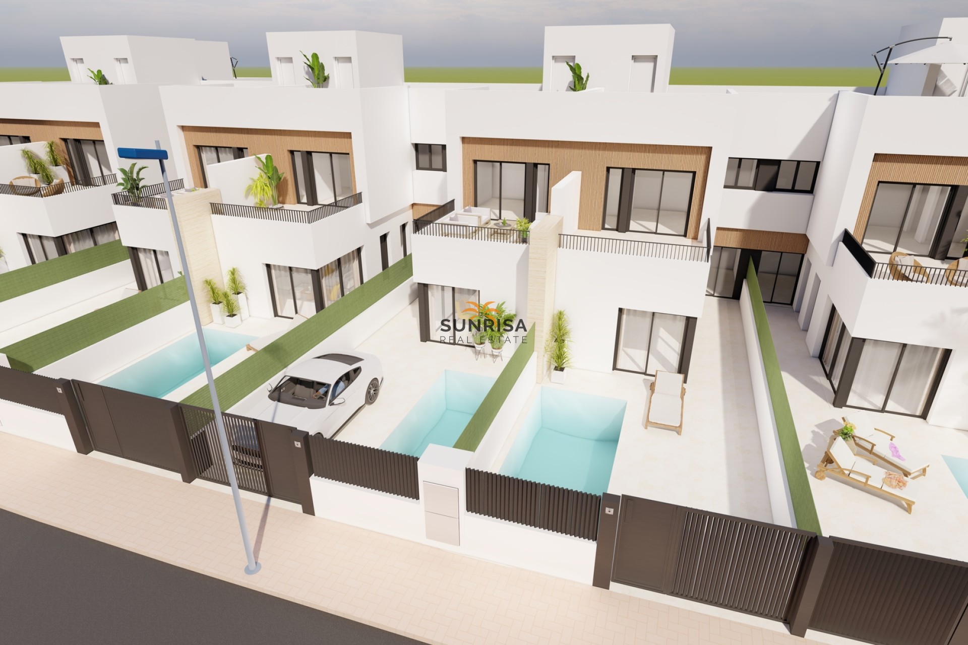 Nieuwbouwwoningen - Herenhuis - San Javier