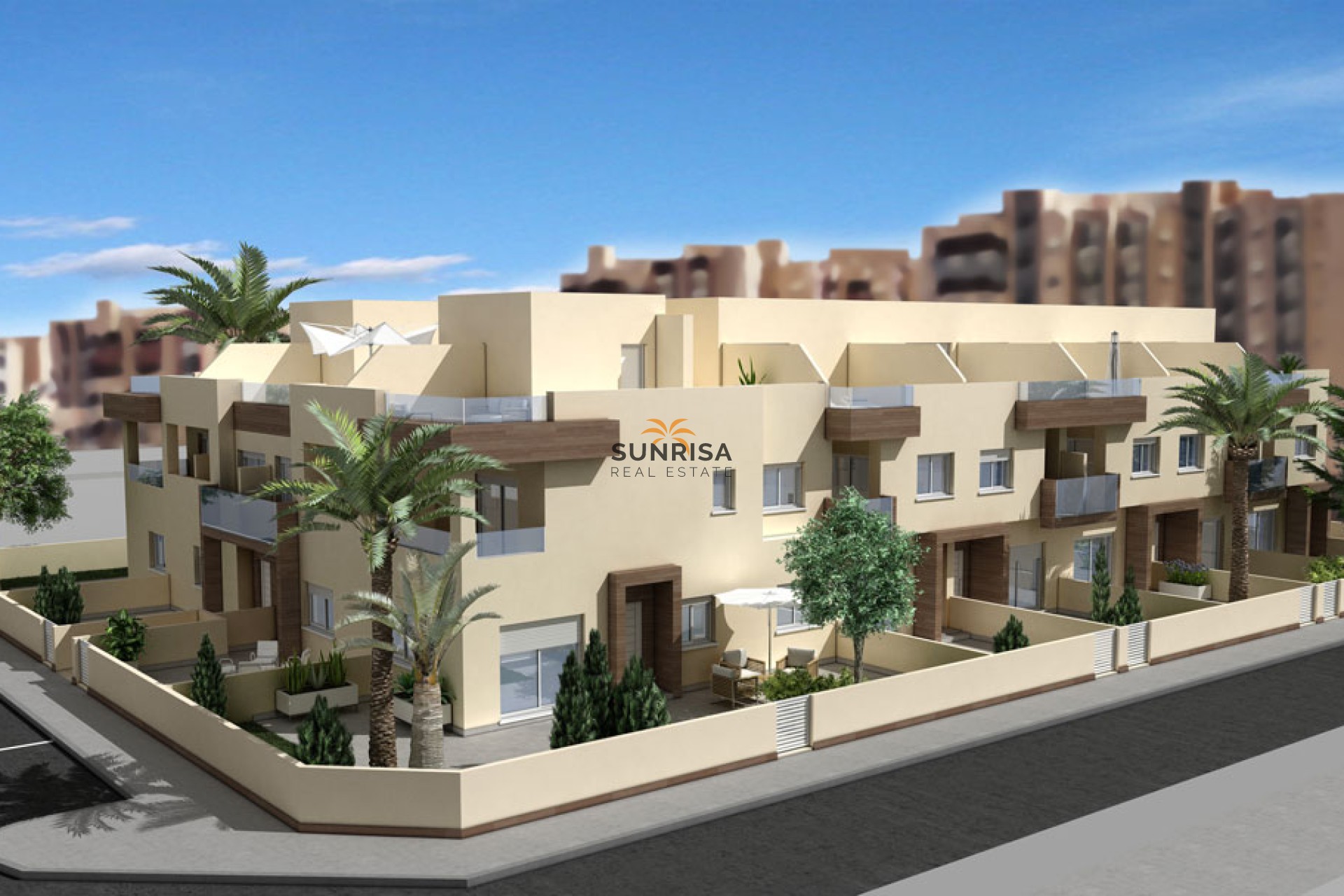 Nieuwbouwwoningen - Herenhuis - La Manga del Mar Menor