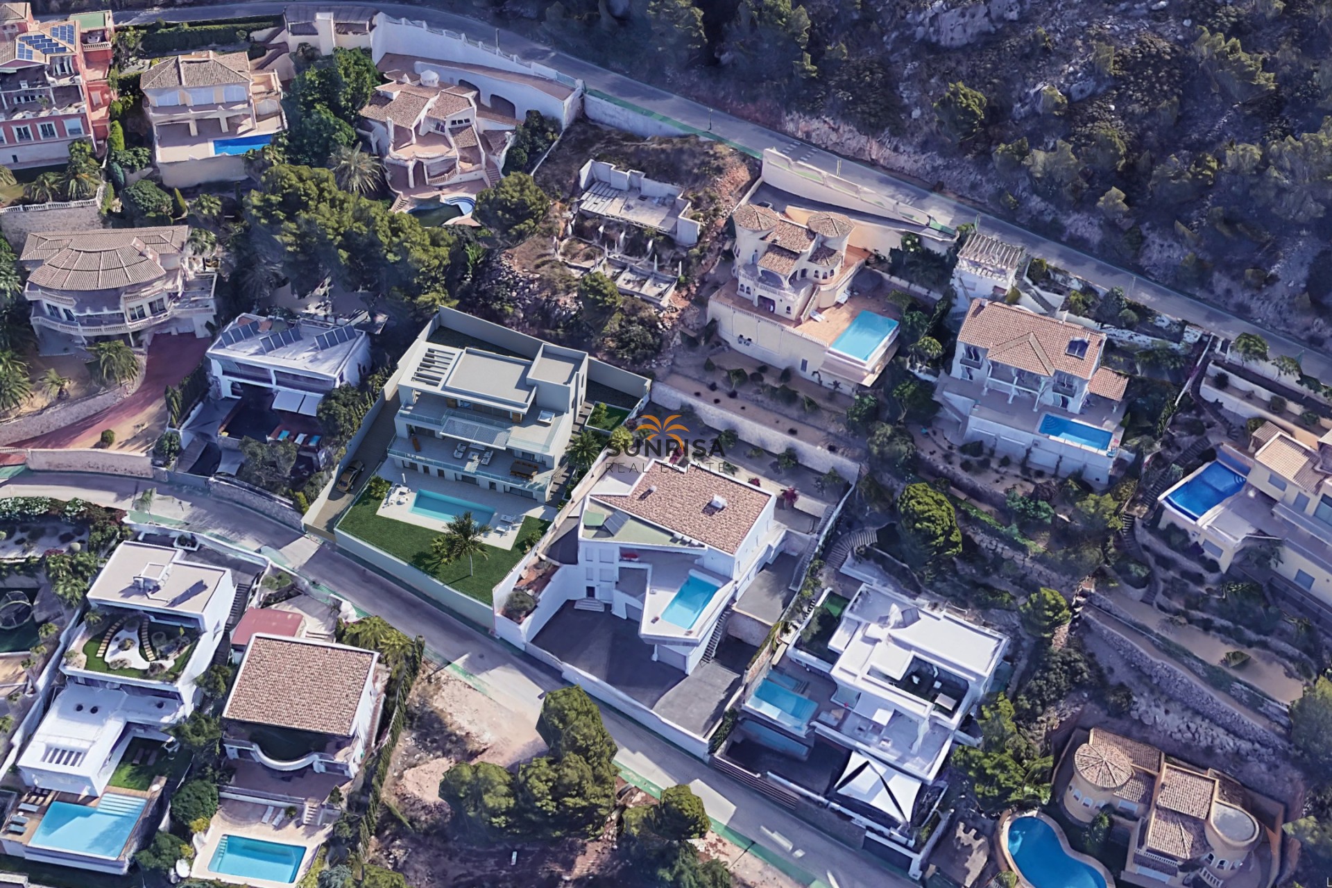 Nieuwbouwwoningen - Villa - Altea