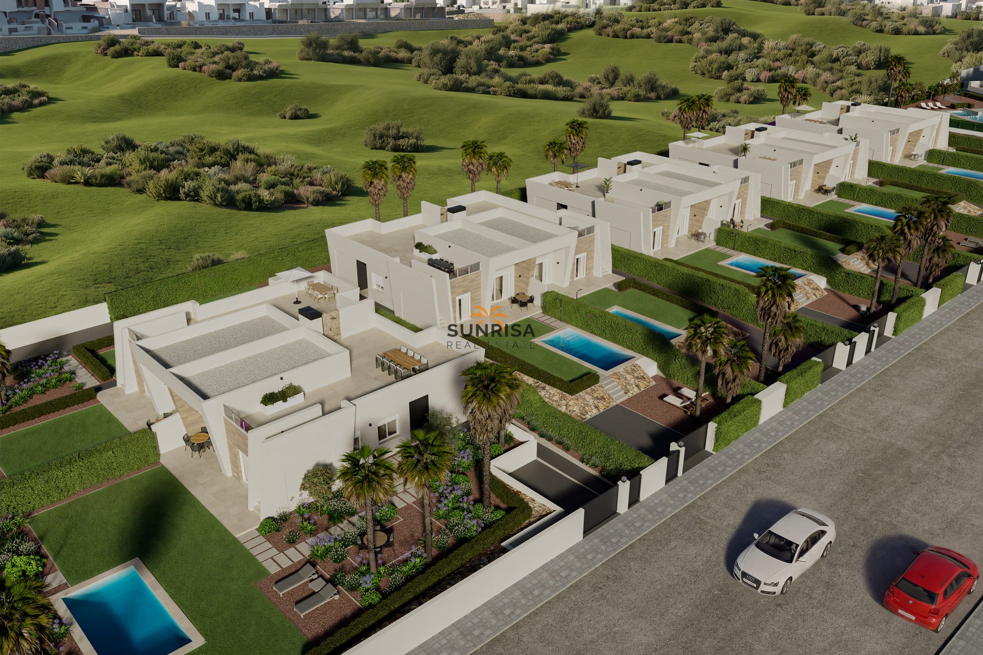 Nieuwbouwwoningen - Herenhuis - La Finca Golf